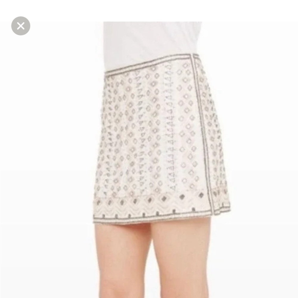 Club Monaco Embellished Mini Skirt, Sz 0